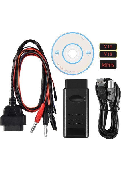 Mpps V18 Main + Tricore + Breakout Tricore Kablosu Otomatik Algılama Aracı (Yurt Dışından)