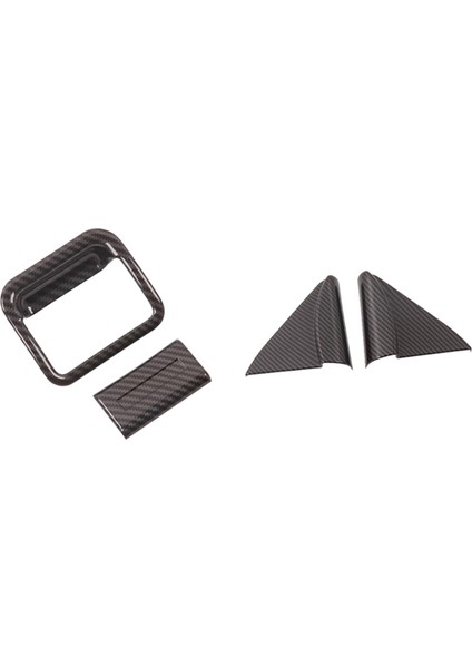 Nissan Navara Frontier Için NP300 2016-2021 Araba Copilot Torulcusu Kutu Tutma Kılıf Kapağı ve A-Pillar Hoparlör Korna Kapak Döşeme (Yurt Dışından)