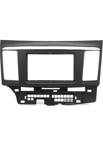 Mitsubishi Lancer Için Araba Fasya Radyo Paneli 2007-2015 Dash Kit Yükleme Facia Console Çerçevesi (Yurt Dışından)