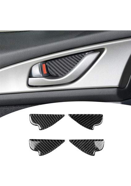 8x Karbon Fiber Iç Kapı Tığ Kolu Kase Paneli Mazda 2 3 6 Demio Cx-3 Cx-5 Cx-7 Cx-9 Mx5 2018 2018 2019 (Yurt Dışından) indirimleri