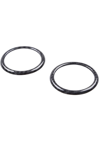 Araba Gösterge Tablosu Ses Stereo Ses Hoparlör Yüzük Kapak Mazda Cx-3 Mazda 2 15-21 Için Dekorasyon Trim (Yurt Dışından)