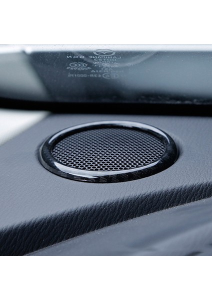Araba Gösterge Tablosu Ses Stereo Ses Hoparlör Yüzük Kapak Mazda Cx-3 Mazda 2 15-21 Için Dekorasyon Trim (Yurt Dışından) fırsatları