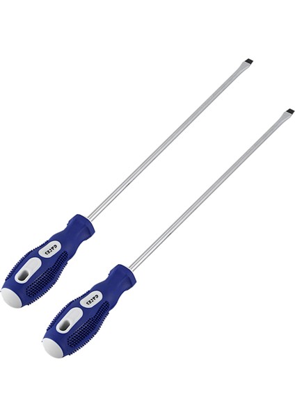 2x 30.5 cm Uzunluğunda Şaft 6.5 mm Manyetik Uç Düz Kafalı Tornavida Kullanışlı Alet (Yurt Dışından)