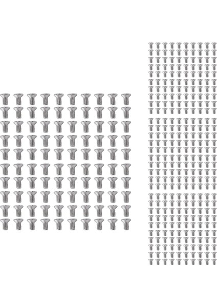 M3 x 6mm Phillips Düz Head Countersunk Cıvatalar Makine Vidaları 500 Pcs (Yurt Dışından)