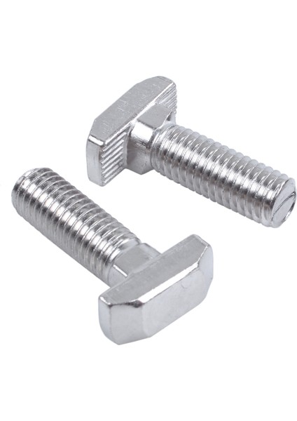 M8 Iplik T-Slot Açılış Saplama Sürgülü Vidalı Cıvata Gümüş Ton 10 Adet (Yurt Dışından) fiyatları
