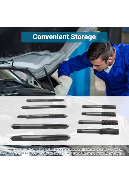 20PCS Metrik El Musluk ve Kalıp Set M3-M12 Vida Iplik Fişleri Düz Konik Rayba Araçları (Yurt Dışından) indirimleri