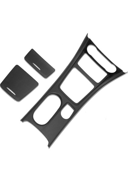 Rhd Konsol Su Kupası Tutucu Panel Trim Kapak Mercedes Benz A W176 Cla C117 Gla X156 2013-2019 Mat Karbon Deseni (Yurt Dışından) fırsatları