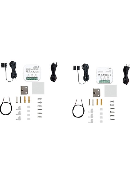 2x Tuya Smart Zigbee Garaj Kapı Açıcı Denetleyici, Alexa Google Home Ab Fişiyle Birlikte Çalışır. (Yurt Dışından)