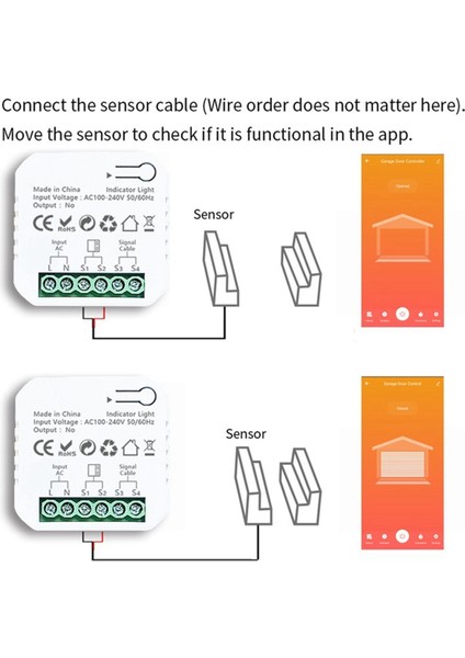 2x Tuya Smart Zigbee Garaj Kapı Açıcı Denetleyici, Alexa Google Home Ab Fişiyle Birlikte Çalışır. (Yurt Dışından) indirimleri