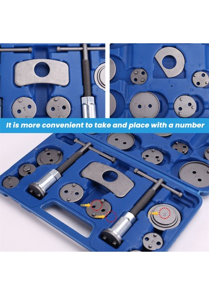 Fren Kaliperi Sıkıştırma Aracı Set Itme Cıvatası Montajları Tutma Plakaları Kaliper Askı Disk Adaptörleri Eldivenli (Yurt Dışından) indirimleri