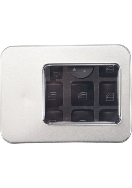 12PCS Araba Kapısı Koltuk Pencere Anahtarı Düğmesi Trim Kapak Çıkartma Mercedes Benz Glk ml Gl A B C E G Sınıf W204 X166 (Yurt Dışından)