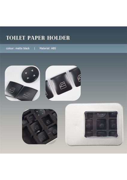 12PCS Araba Kapısı Koltuk Pencere Anahtarı Düğmesi Trim Kapak Çıkartma Mercedes Benz Glk ml Gl A B C E G Sınıf W204 X166 (Yurt Dışından) indirimleri