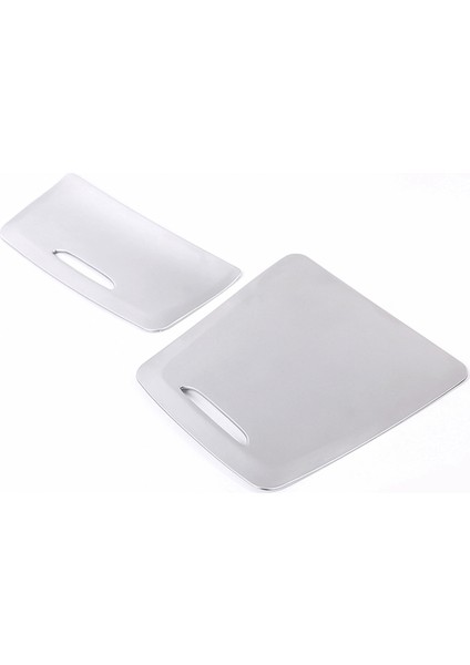 Krom Abs Merkezi Depolama Kutusu Panel Trim Kez Tablası Kapak 5 Pcs Air Niceling Havalandırma Outlet Kapak Döşeme Etiketi Kırmızı (Yurt Dışından) modelleri