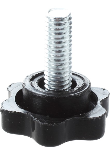 10 Adet M6 x 15MM Erkek Iplik 25MM Hex Şekilli Kafa Kelepçeleme Düğmesi Siyah (Yurt Dışından) fırsatları