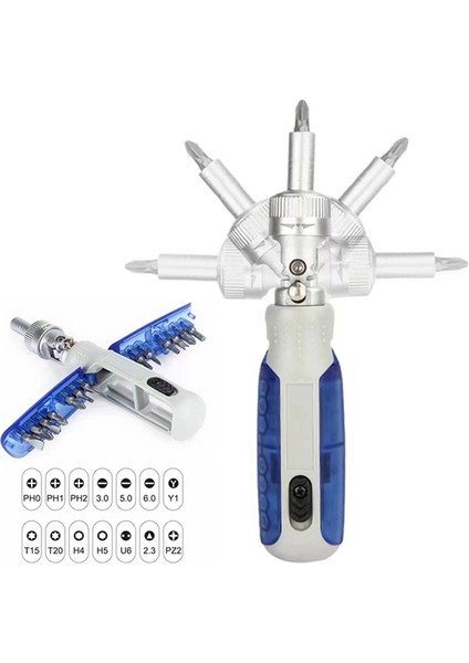 Cırcır Tornavida 14, 1 Çok Fonksiyonlu Ayarlanabilir Açılı Matkap Profesyonel Onarım Aracı Seti (Yurt Dışından) fırsatları