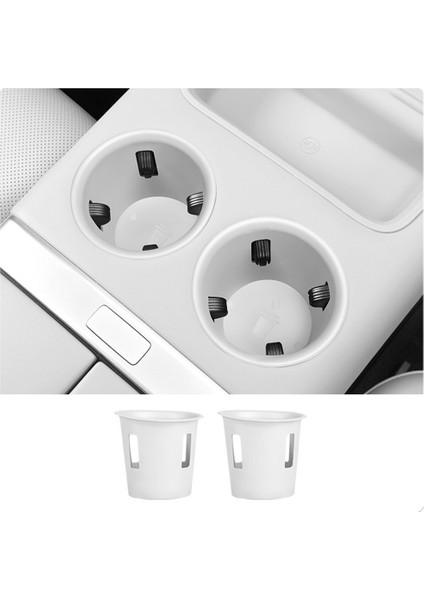 Lixiang L7 L8 L9 2023 Silikon Otomobil Merkezi Su Kupası Tutucu Pad Saklama Kutusu Dekoratif Parçalar, Ön Sıra Beyaz (Yurt Dışından) fırsatları