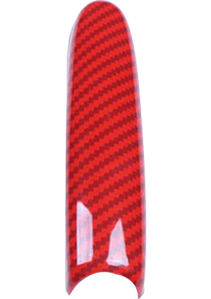 Honda Civic 2006-2011 Için Kırmızı Karbon Fiber Merkezi Konsol El Freni Kapak Şeridi Döşeme (Yurt Dışından)