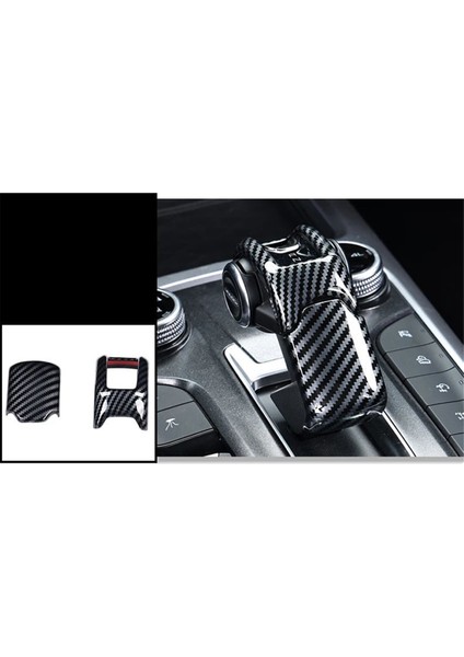 Araba Merkezi Dişli Vites Kafası Knob Kapağı Trim Çerçeve Aksesuarları Büyük Duvar Gwm Wey Tank 300 2022 2023 (Yurt Dışından) fırsatları