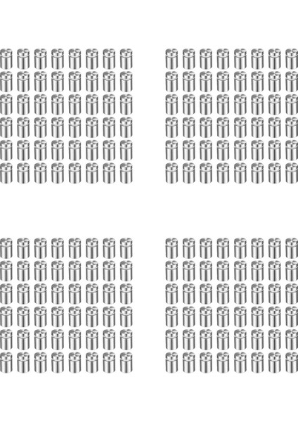 400 Paket Işaret Standoff Vidaları Reklam Vidaları Paslanmaz Çelik Duvar Soğunması Cam Akrilik Tırnak (1/2 x 1 Inç) (Yurt Dışından)