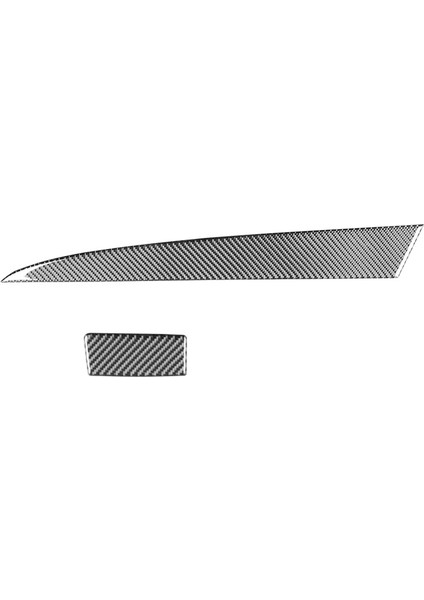 Mazda Için Karbon Fiber 3 2010-2013 Araba Ortak Pilot Gösterge Paneli Panel Saklama Kutusu Kapak Trim Aksesuarları Lhd (Yurt Dışından)
