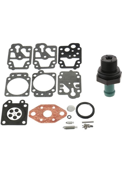 1 Set Karbüratör Onarımı Yeniden Inşa Kiti ve 1 Pcs Araç Pozitif Krank Kordalı Havalandırma Pcv Valf Valf Valf Valfi Egzoz Valfı (Yurt Dışından)