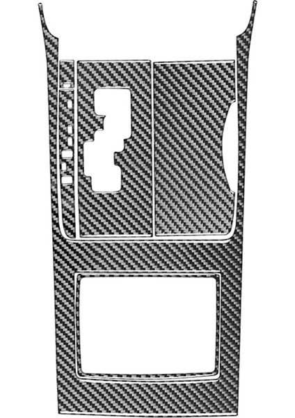 Karbon Fiber Merkezi Konsol Dişli Vites Paneli Kapak Toyota Camry 2007-2011 Iç Dekoratif Aksesuarlar (Yurt Dışından)