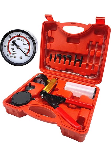 Elde Taşınır Vakum Basınç Pompası Yüksek Basınçlı Pompa Test Aracı Vakum Test Cihazı Evrensel Oto Onarım Aracı (Yurt Dışından)