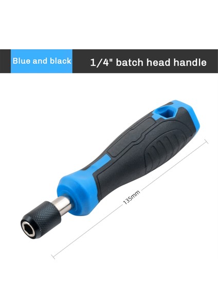 1/4inch Tornavida Bit Sapı Çok Fonksiyonlu Tornavida Seti Tornavida Matkap Anahtarı Aracı (Mavi) (Yurt Dışından) fiyatları