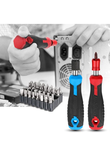 1/4inch Tornavida Bit Sapı Çok Fonksiyonlu Tornavida Seti Tornavida Matkap Anahtarı Aracı (Mavi) (Yurt Dışından) fırsatları