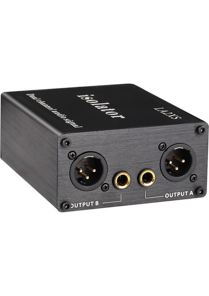 LA2XS Audio Izolatör Gürültü Azaltma Filtresi Mevcut Gürültü Çift Kanallı 6.5 Xlr Mikser Ses Izolatörleri (Yurt Dışından)