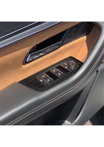 Mazda Cx-60 2022 Lhd Için Araba Paslanmaz Çelik Pencere Cam Kaldırma Düğmesi Anahtarı Kapak Döşeme Kapısı Kolçak Paneli (Yurt Dışından) modelleri