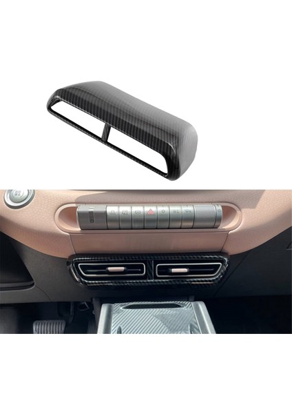 Byd Dolphin Mini/byd Seagull Için Karbon Fiber Merkezi Hava Havalandırma Outlet Paneli Kapak Trim (Yurt Dışından) fiyatları