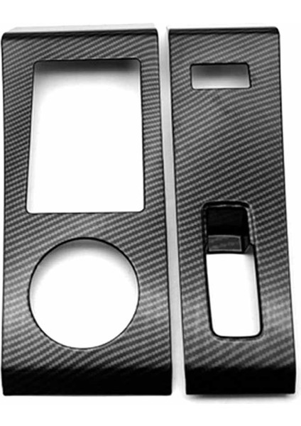 Mitsubishi Outlander 2022 2023 Rhd Için Karbon Konsol Dişli Vites Paneli Trim Kapak Çerçevesi Sticker (Yurt Dışından) modelleri