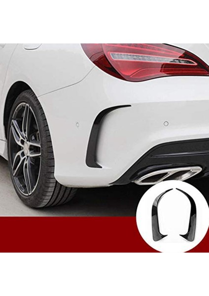Araba Arka Tampon Spoiler Hava Havalandırma Kapak Trim Mercedes Benz Cla W117 CLA45 Amg 2013-2018 (Yurt Dışından) modelleri