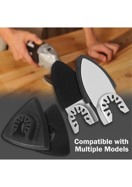 135PCS Salınım Alet Zımpara Pedleri Kiti, Üçgen Zımpara Pedleri Üçgen Zımpara Kağıdı, Parmak Zımpara Pedleri Parmak Zımpara Kağıdı (Yurt Dışından) indirimleri