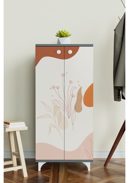 Soft Lines 3 Raflı Çok Amaçlı Dolap Mutfak Salon Banyo Ofis Salon Dolabı Beyaz fiyatları