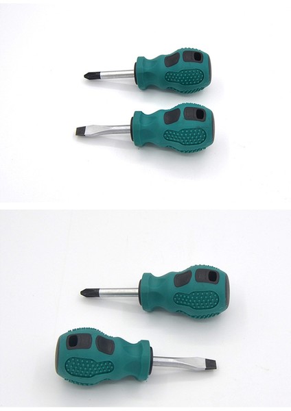 Küçük Havuç Kafaları Tornavida Mini Çift Amaçlı Tornavida Yarım Inç Düz Kısa Tornavida (Yurt Dışından) fırsatları