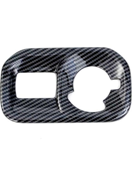 Araba Far Anahtarı Düğmesi Panel Dodge Ram 1500 2500 3500 2019-2023 Aksesuarları Abs Karbon Fiber (Yurt Dışından) fırsatları