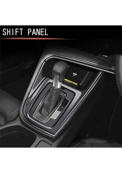 Honda Hrv Hr-V Vezel 2022 2023 Rhd Için Araba Karbon Fiber Merkezi Dişli Paneli Kontrol Paneli Çıkartma Iç Modifikasyonu (Yurt Dışından) indirimleri
