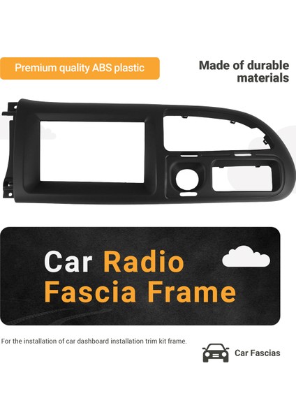 2din Araba Cd&#39;si Radyo Stereo Fasya Panel Çerçevesi DVD Frame Panel Adaptörü Ford Transit 2006-2013 Için Takım Kiti (Yurt Dışından) fırsatları