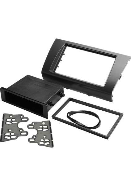 1 Veya 2 Dın Araba Stereo Radyo Fasya Plakası Çerçevesi DVD Panel Sesli Dash Montaj Kit Adaptörü Suzuki Swift 2005-2010 (Yurt Dışından)
