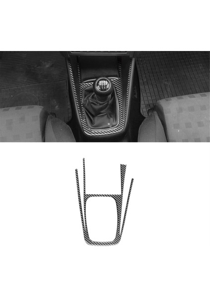 Vw Golf Için 4 Mk4 1999-2004 Lhd Yumuşak Karbon Fiber Araç Dişli Vites Paneli Çerçeve Kapak Trim Iç Aksesuarlar (Yurt Dışından) indirimleri