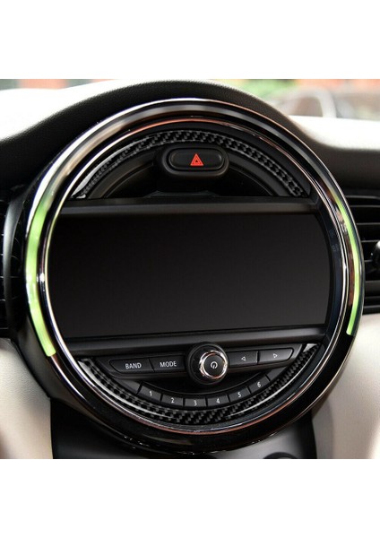 Mini Cooper F55 F56 Konsol Navigasyon Ekran Çerçevesi Için Gerçek Karbon Fiber (Yurt Dışından) fırsatları