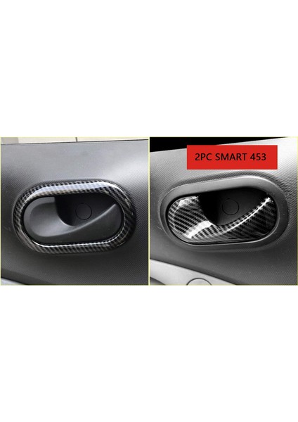 Araç Karbon Fiber Iç Kapı Kolu Çerçeve ile Araba Karbon Fiber Iç Kapı Kolu Toka Dekoratif (Yurt Dışından) fiyatları