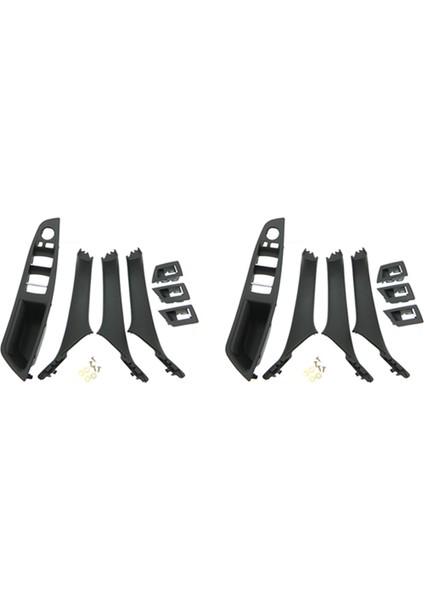 3x Rhd Araba Iç Kapı Tutucu Iç Kapı Paneli -Bmw 5 Serie F10 F11 520 525 Siyah Rhd Için (Yurt Dışından) fiyatları