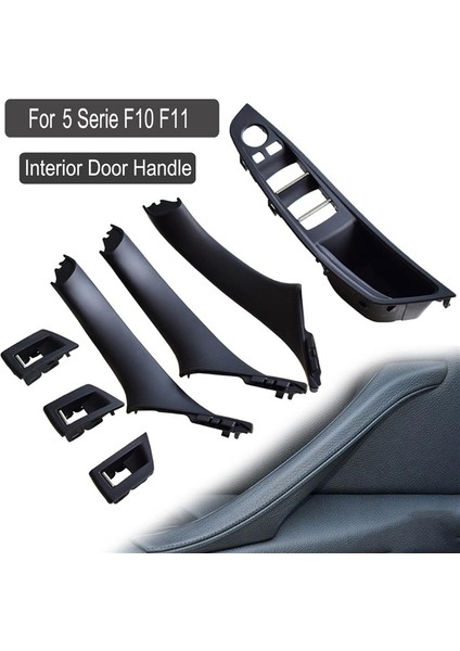 3x Rhd Araba Iç Kapı Tutucu Iç Kapı Paneli -Bmw 5 Serie F10 F11 520 525 Siyah Rhd Için (Yurt Dışından) fırsatları
