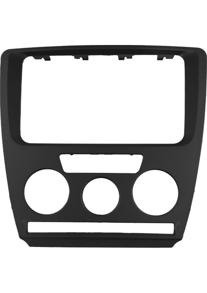 2din Araba Radyo Fasya Çerçevesi DVD Gps Navigasyon Mp5 Panel Kapak Skoda Octavia 2007-2009 (Yurt Dışından)