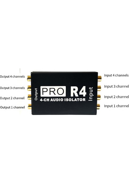 Rca Ses Izolatörü 4ch Audio Gürültü Redüker Mevcut Susturucu Toprak Döngüsü Ses Izolatörü Araba Ses Değişikliği (Yurt Dışından) fırsatları