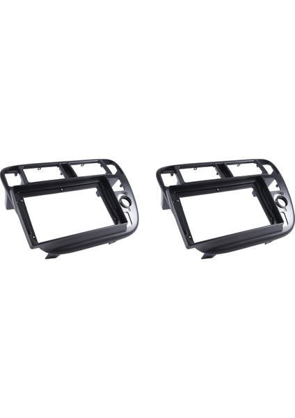 Honda Civic Için 2x 9 Inç Araba Radyo Fasyası 96-99 Otomatik Android Mp5 Oyuncu Panel Çerçevesi 2din Kafa Ünitesi Stereo Dash Cover (Yurt Dışından)