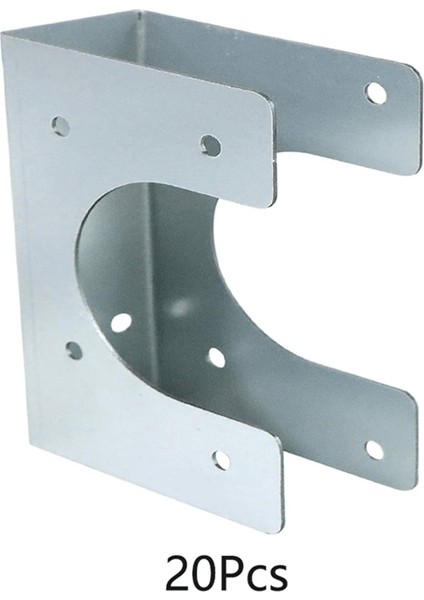 Tek Ahşap Saplamalar Için 20PCS Metal Saplama Ayakkabıları, Borulara Uyuyor, Ahşap Saplama Için Ekstra Destek (Yurt Dışından) fırsatları